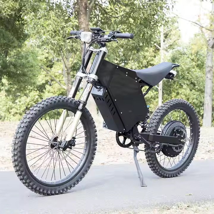 2025 Hot Sale 48v Full Suspens - 8000W Stealth Bomber Ebike recension och pris