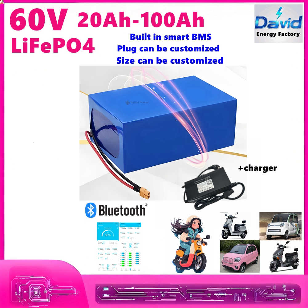 60V scooter tricycle 30ah 60ah - 60V 30Ah Electric Scooter Battery recension och pris